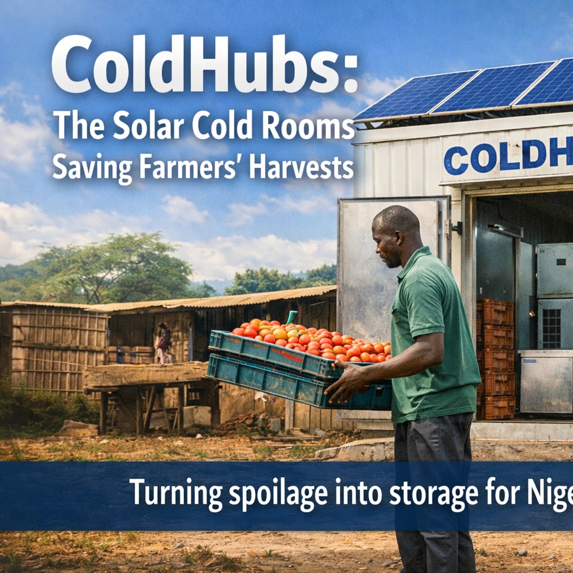 ColdHubs (Nigeria): The cold-chain “market stall” that quietly changes farmer income