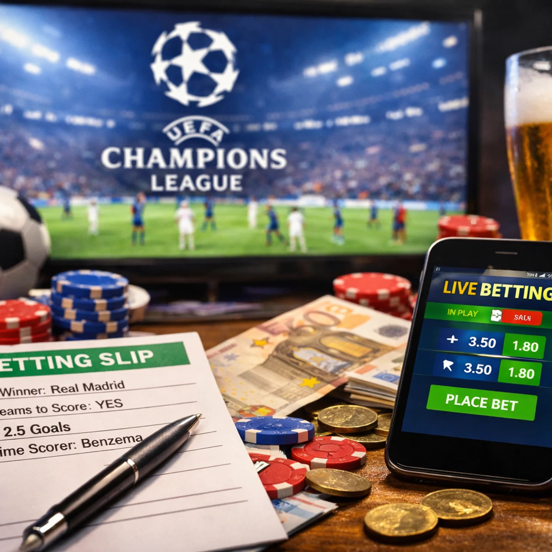 How Betting Turned Champions League Nights Into Emotional Rollercoasters