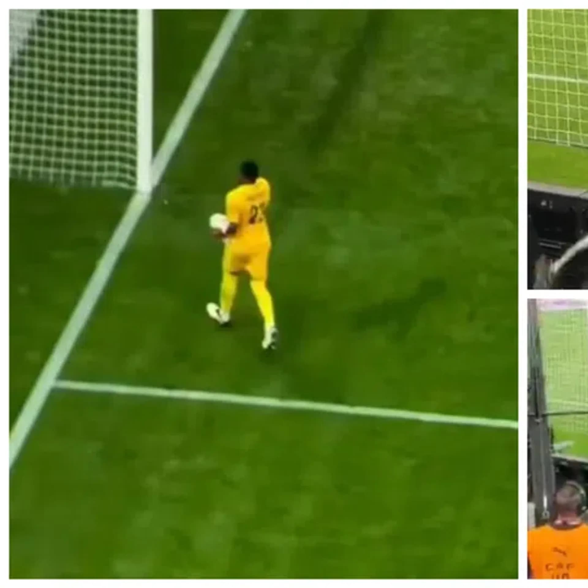 AFCON 2025: Video emerges of Moroccan officials stealing Nwabali's towels in semifinal clash