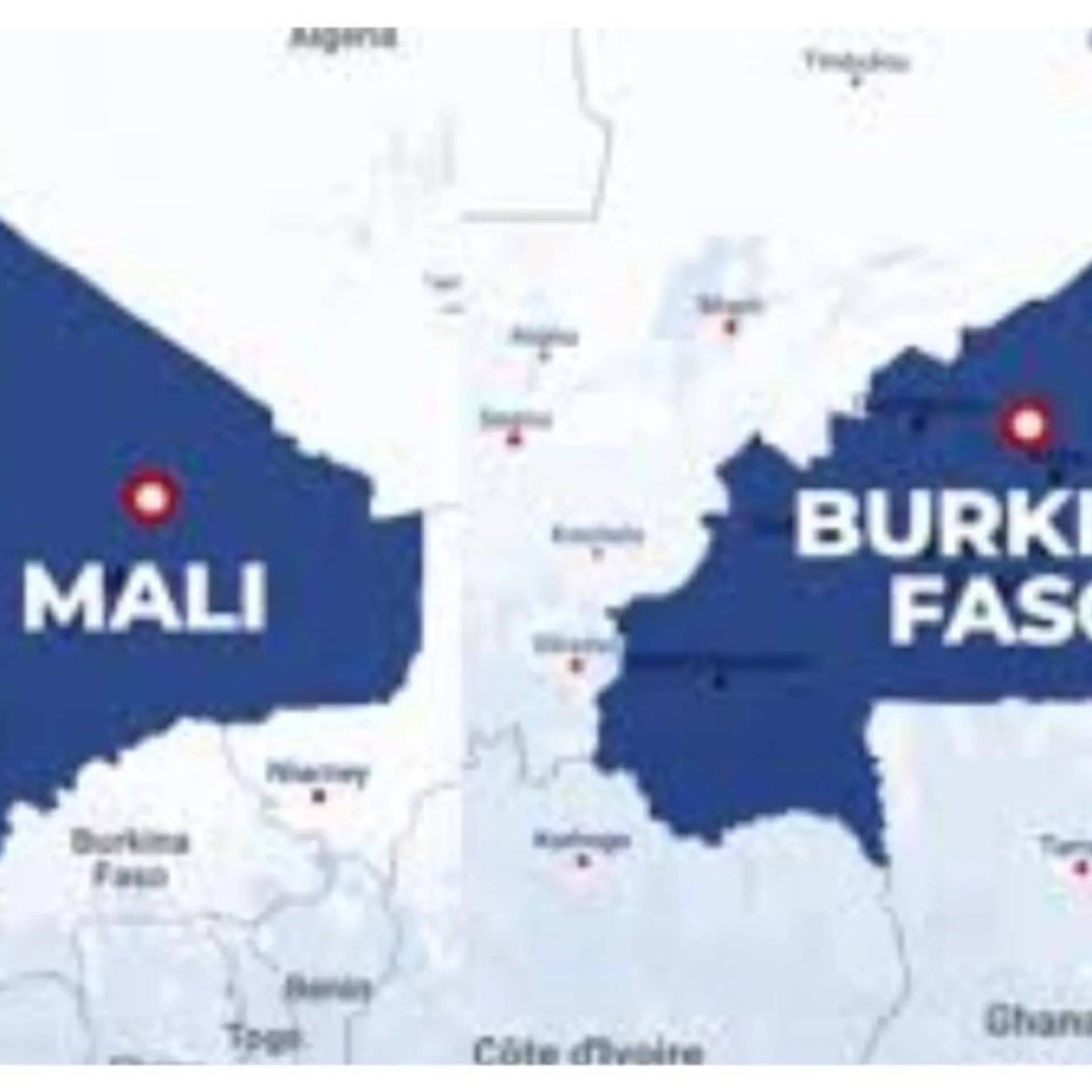 Mali and Burkina Faso retaliate after US travel ban